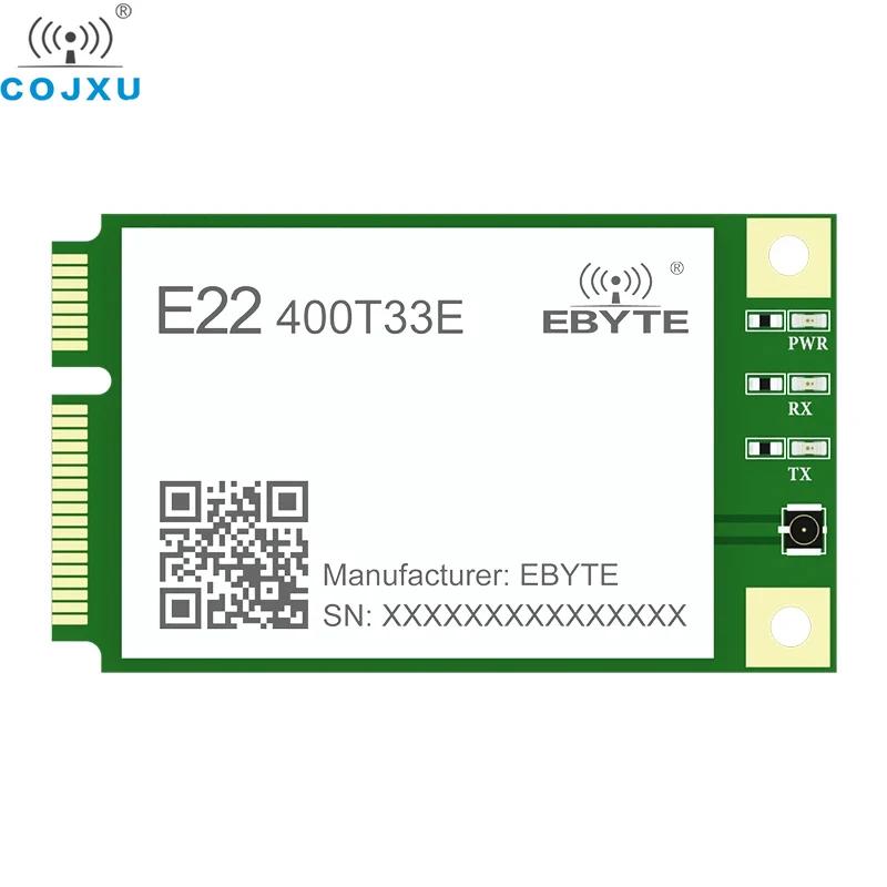  LoRa  Ʈ COJXU E22-400T33E ̴ PCI-e ǥ ̽, UART, RS485, RS232, USB Ÿ 16km, 33dBm